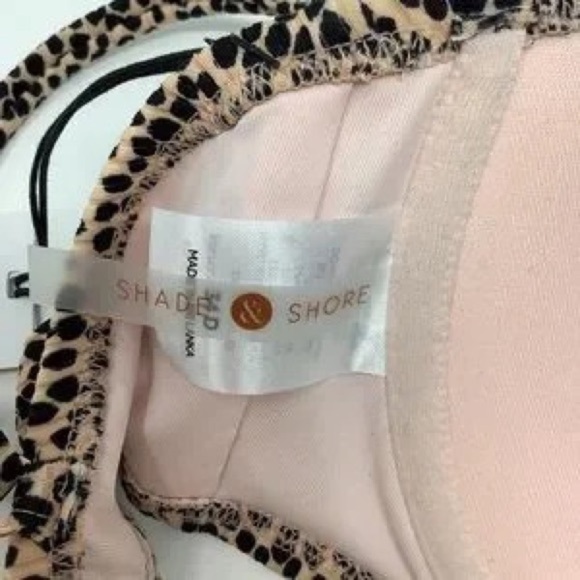 Shade & Shore Light Lift Cheetah Print Bikini Top - Picture 5 of 8